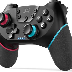 ASTARRY Switch Controller Wireless Switch Pro Controller Compatible with Switch/Switch Lite/Switch OLED Programmable Remote Gamepad Joystick with Wake-up and Turbo(Upgraded Version)